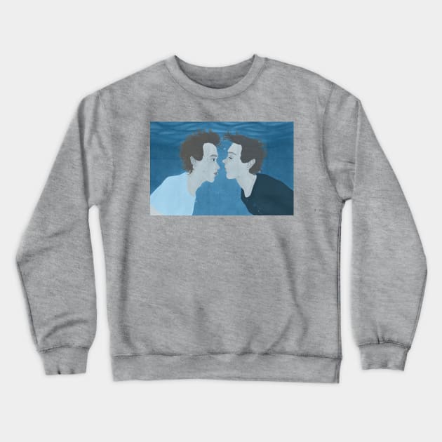 Isak and Even Crewneck Sweatshirt by horribleaccents